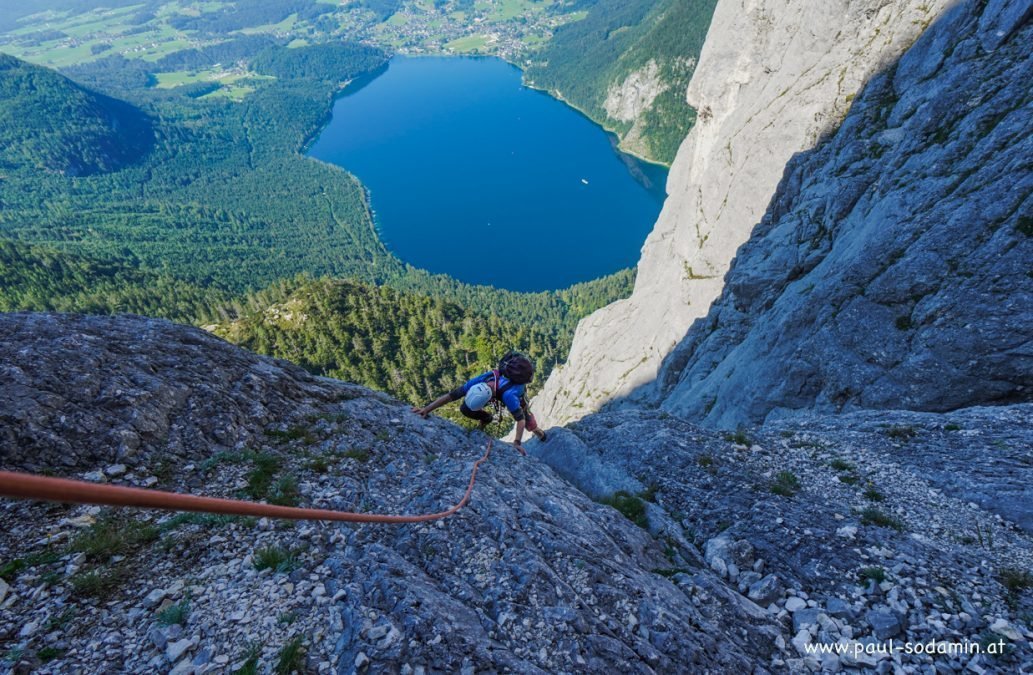 Trisselwand (1754 m) über die Stüger Route …