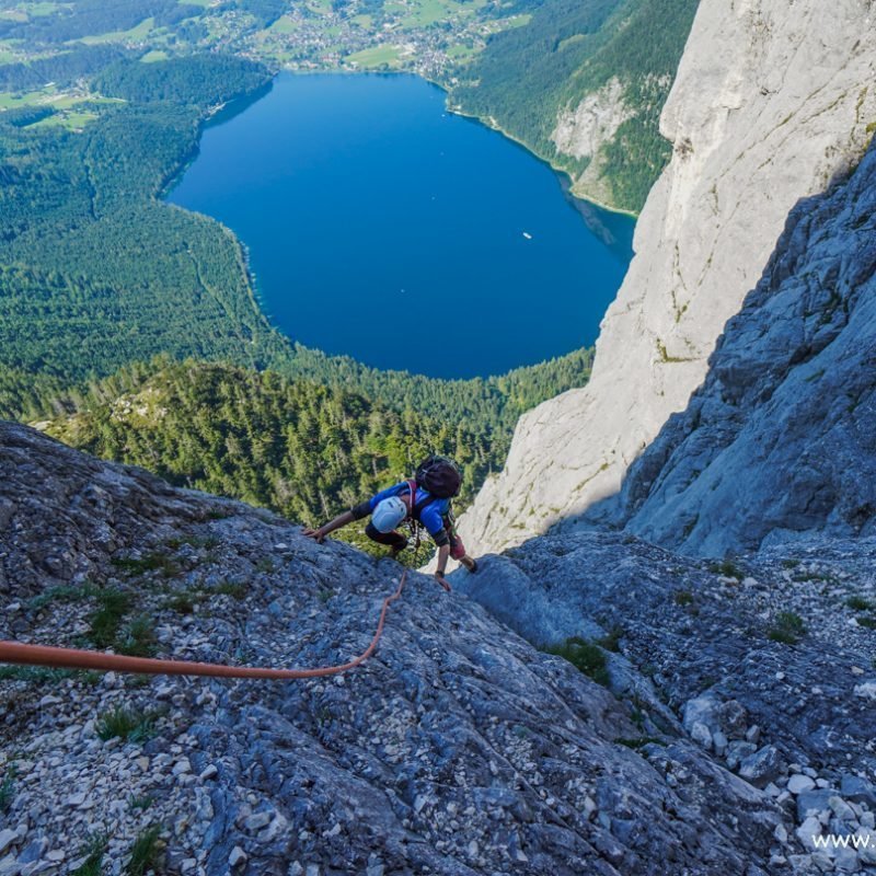 Trisselwand (1754 m) über die Stüger Route …