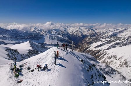 Der Großvenediger gehört zu den Top-Skitouren der Hohen Tauern.