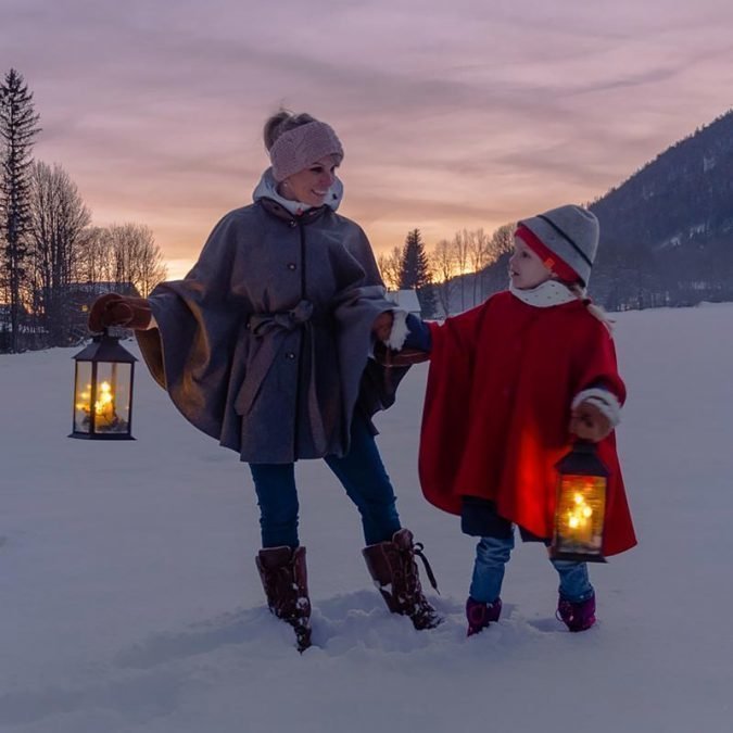 Weihnacht – Enkelkinder -Elena u. Valentin